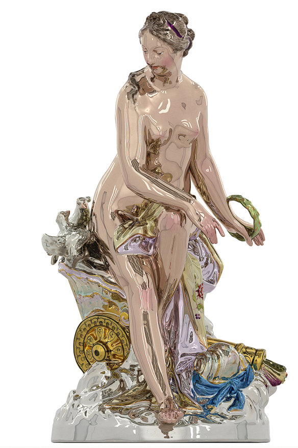 "Venus"* is a 2.5-metre sculpture based on 18th-century porcelain figurines. It’s been bought by the NGV through a small group of benefactors.