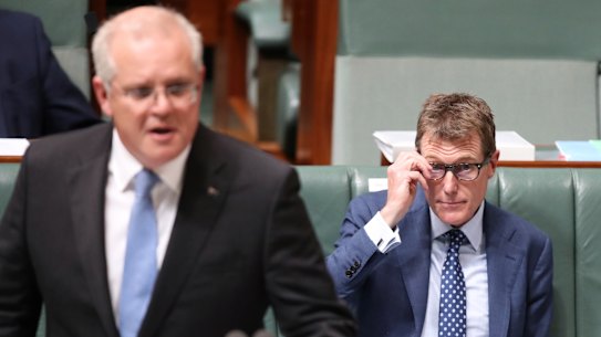 Prime Minister Scott Morrison and Attorney-General Christian Porter