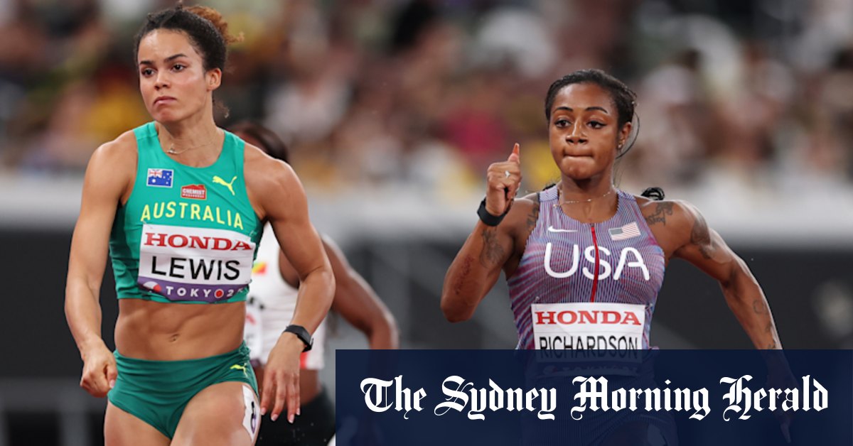 Torrie Lewis, the fastest woman Australia has produced, breaks national record in Tokyo