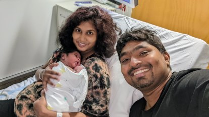 ‘I caught the baby in my hands’: Brisbane dad delivers new son in car park