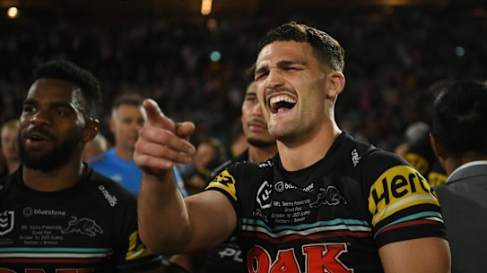 Nathan Cleary after last year’s grand final.