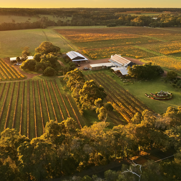 Cullen, a biodynamic vineyard within the Margaret River wine region in Western Australia.