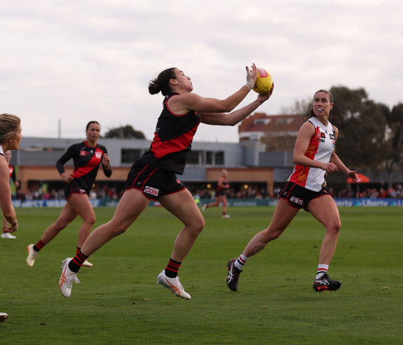 Bonnie Toogood has been the best mark in the AFLW this year.