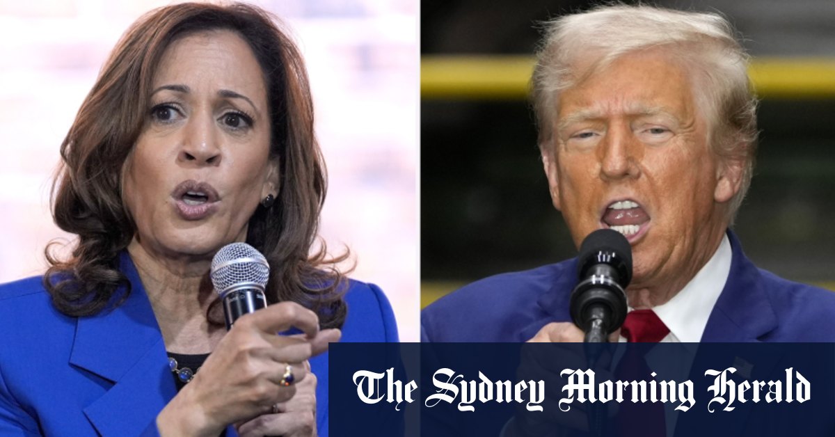 Harris und Trump liegen in Umfragen landesweit gleichauf