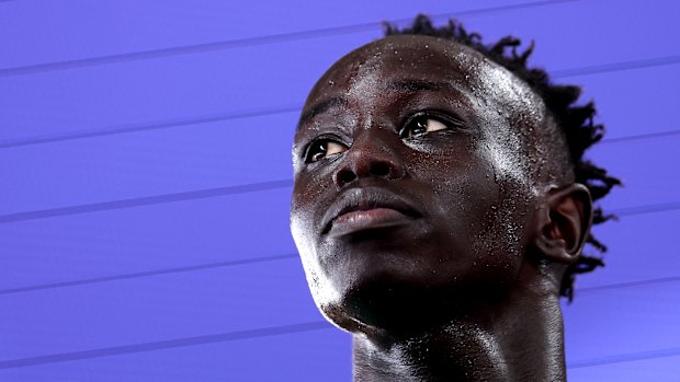 ‘Only a matter of time’: Gout Gout stuns with a record-equalling time in the 100 metres