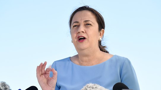 Queensland Premier Annastacia Palaszczuk has warned that vaccination rates on the Gold Coast are too low.