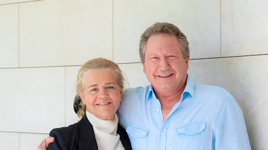Nicola and Andrew Forrest have announced a $70 million donation to help bushfire recovery efforts.