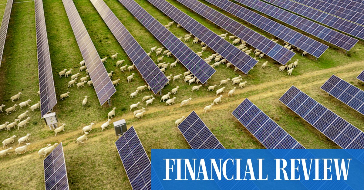 afr.com - Ryan Cropp - Mining giants fuel revival of green energy investment