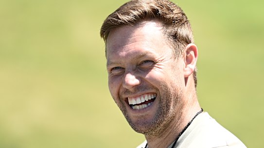 New era: Coach Sam Mitchell. 