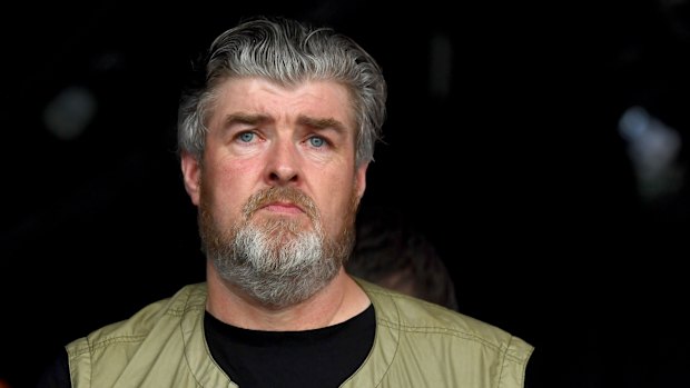 Paul Gallagher pictured at the Glastonbury Festival in 2019.