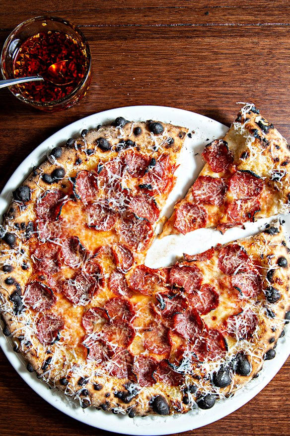 Double pepperno and pecorino.