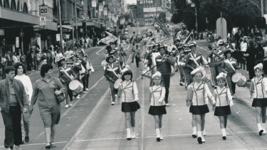 There wasn’t much of a crowd for the Australia Day march in 1988.