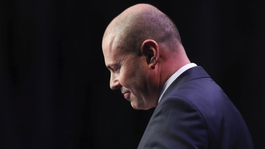 Treasurer Josh Frydenberg says the government is reduced to lower taxes, even as his budget increasingly relies on the taxes paid by workers and consumers.