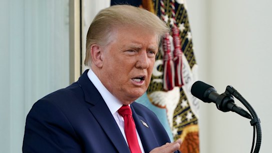 Journalist Bob Woodward's new book has forced President Donald Trump to defend his handling of the coronavirus. 