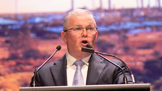 Santos CEO Kevin Gallagher.