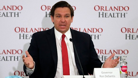 Florida Governor Ron DeSantis has banned the use of vaccine passports in his state. 