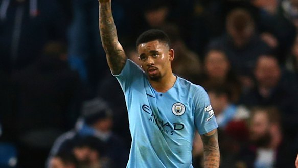 Gabriel Jesus was on target for City.