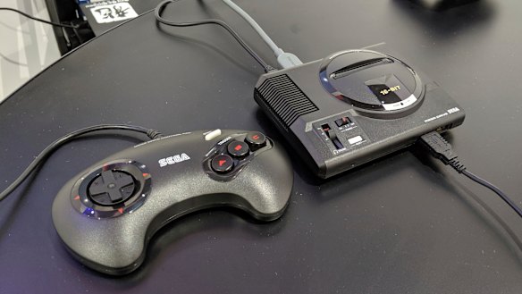 The controller is an exact replica of the original, but some games released after 1993 really need the extra buttons of the revised pad.