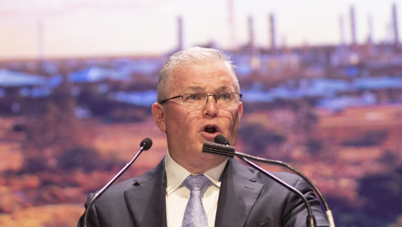 Santos CEO Kevin Gallagher.