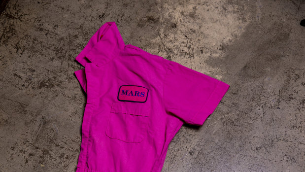 Mars factory boiler suit, $125.