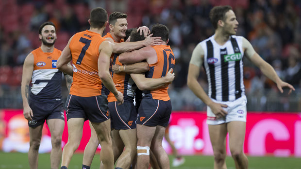 The Magpies were battered and bruised on Saturday against the Giants.