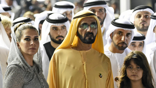 Princess Haya and Sheikh Mohammed Bin Rashid al-Maktoum in 2016. 