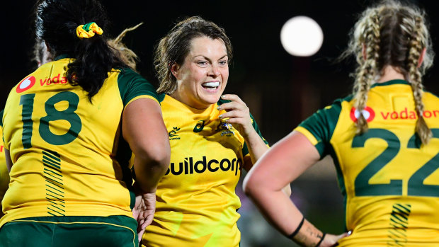 Wallaroos skipper Grace Hamilton is ready for the challenge of a tough pool at the Women's World Cup.