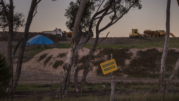 Bulla Tip and Quarry in Melbourne's northwest.