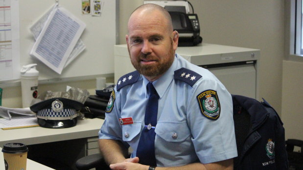 Griffith local area command Inspector Wayne McLachlan in 2017. The now retired inspector spent 24 years in the force and transferred to Wagga in 2004 where he served for 10 years.