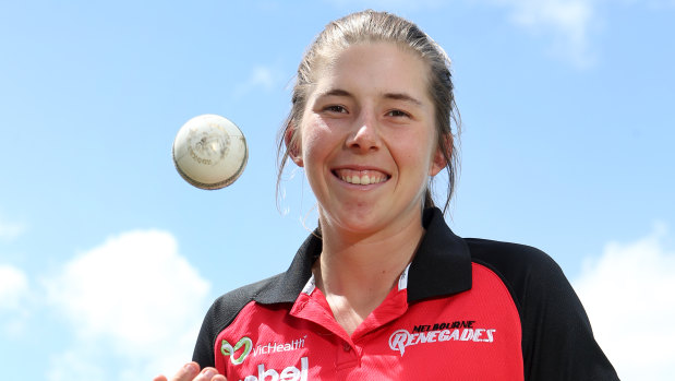 Georgia Wareham has played in the WBBL with the Renegades.