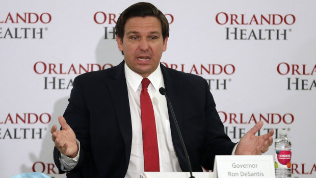 Florida Governor Ron DeSantis has banned the use of vaccine passports in his state. 