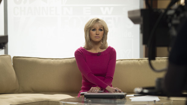 Naomi Watts as Gretchen Carlson in The Loudest Voice. 