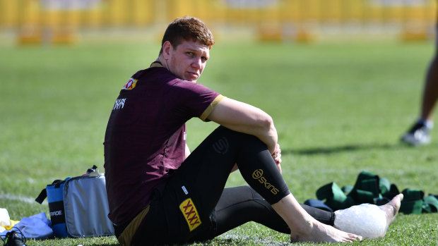 Troubled times: Canterbury and Queensland enforcer Dylan Napa.