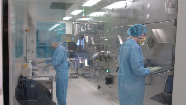 RBWH's Q-TRaCE Hot Lab has been expanded, doubling its capacity.
