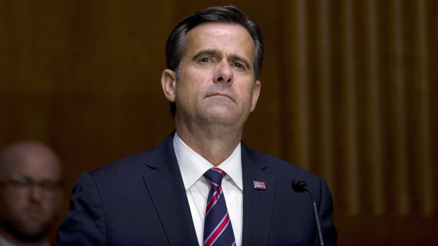 John Ratcliffe accused Iran of using the data to send "spoofed emails designed to intimidate voters, incite social unrest and damage President Trump".