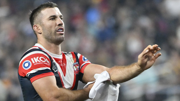 Roosters captain James Tedesco.