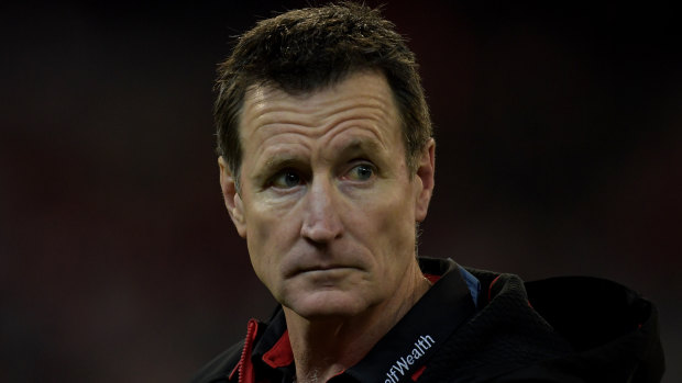 The push for James Hird to unseat coach John Worsfold has been "quite disrespectful".