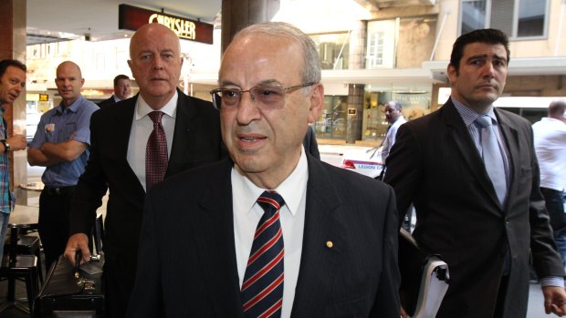 Eddie Obeid on his way an ICAC hearing. Federal politicians have resisted setting up a similar national body.