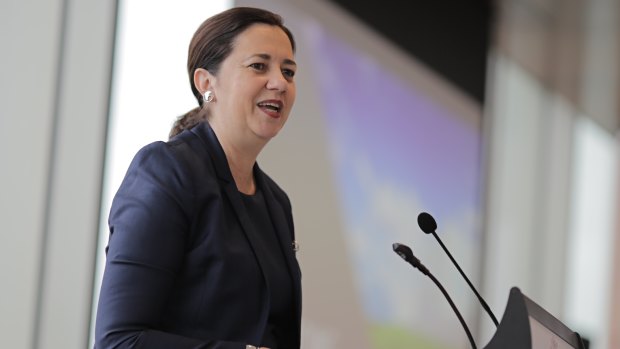 Premier Annastacia Palaszczuk announced the QFleet trial at the government's Hydrogen Forum on Tuesday.