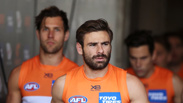 Giants skipper Stephen Coniglio has been dropped for the club's game against Melbourne.