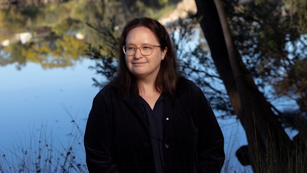 Willoughby turned Kingswood resident Genevieve Giles, by the Nepean River.