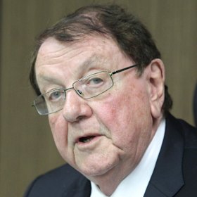 Retired Supreme Court judge Anthony Whealy. 