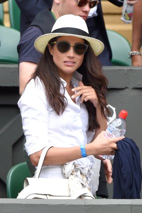 Meghan, Duchess of Sussex, was on board with the trend at Wimbledon in June.