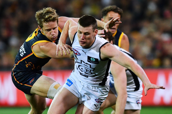 The Crows were clinical tonight over the Blues.