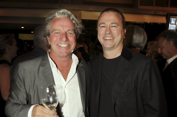 Barry McDonald and Neil Perry in 2010.