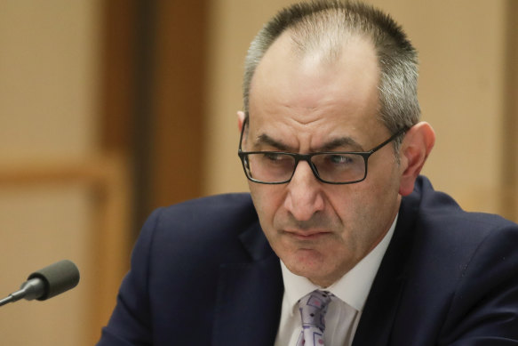 Department of Home Affairs Secretary Mike Pezzullo.