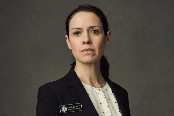 One of the legacy Prisoner characters, Vera Bennett is played by Kate Atkinson in Wentworth, best described as a re-imagining of the celebrated 1980s prisoner drama.