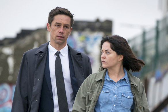 Killian Scott and Sarah Green are homicide detectives in Dublin Murders.