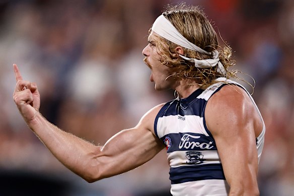 Bailey Smith starred for the Cats.