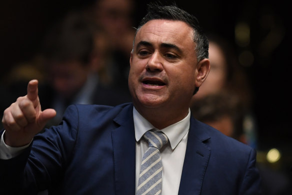 NSW Deputy Premier John Barilaro.